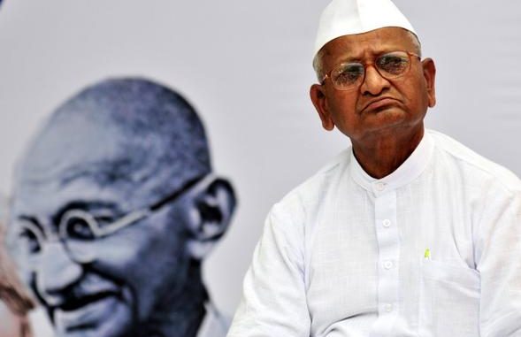 Anna Hazare embarks on the mission to shake the foundations of UPA government